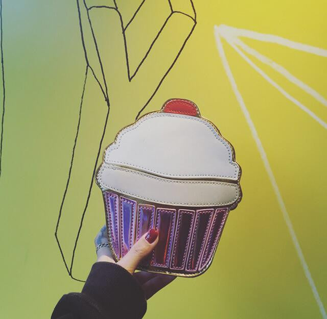 Cute Cupcake Crossbody Bag
