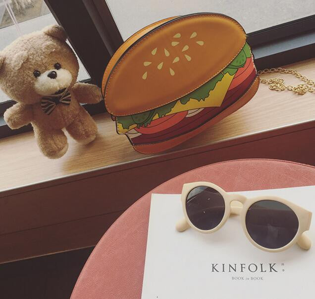 Hamburger Crossbody Bag