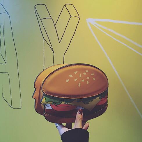 Hamburger Crossbody Bag