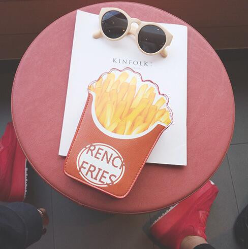 Fries Before Guys Crossbody Bag