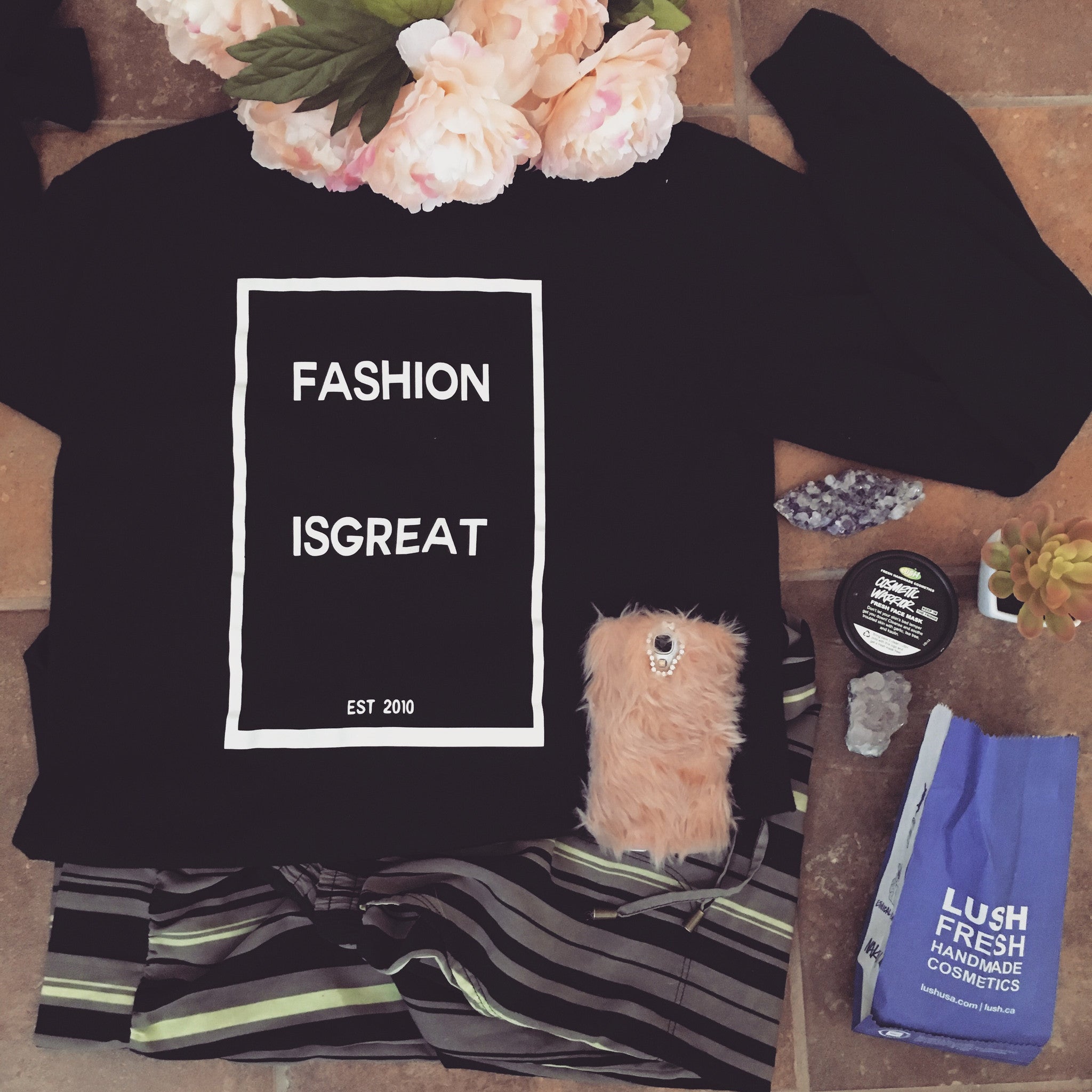 Fashionisgreat Block Logo Sweatshirt