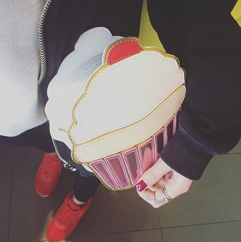 Cute Cupcake Crossbody Bag