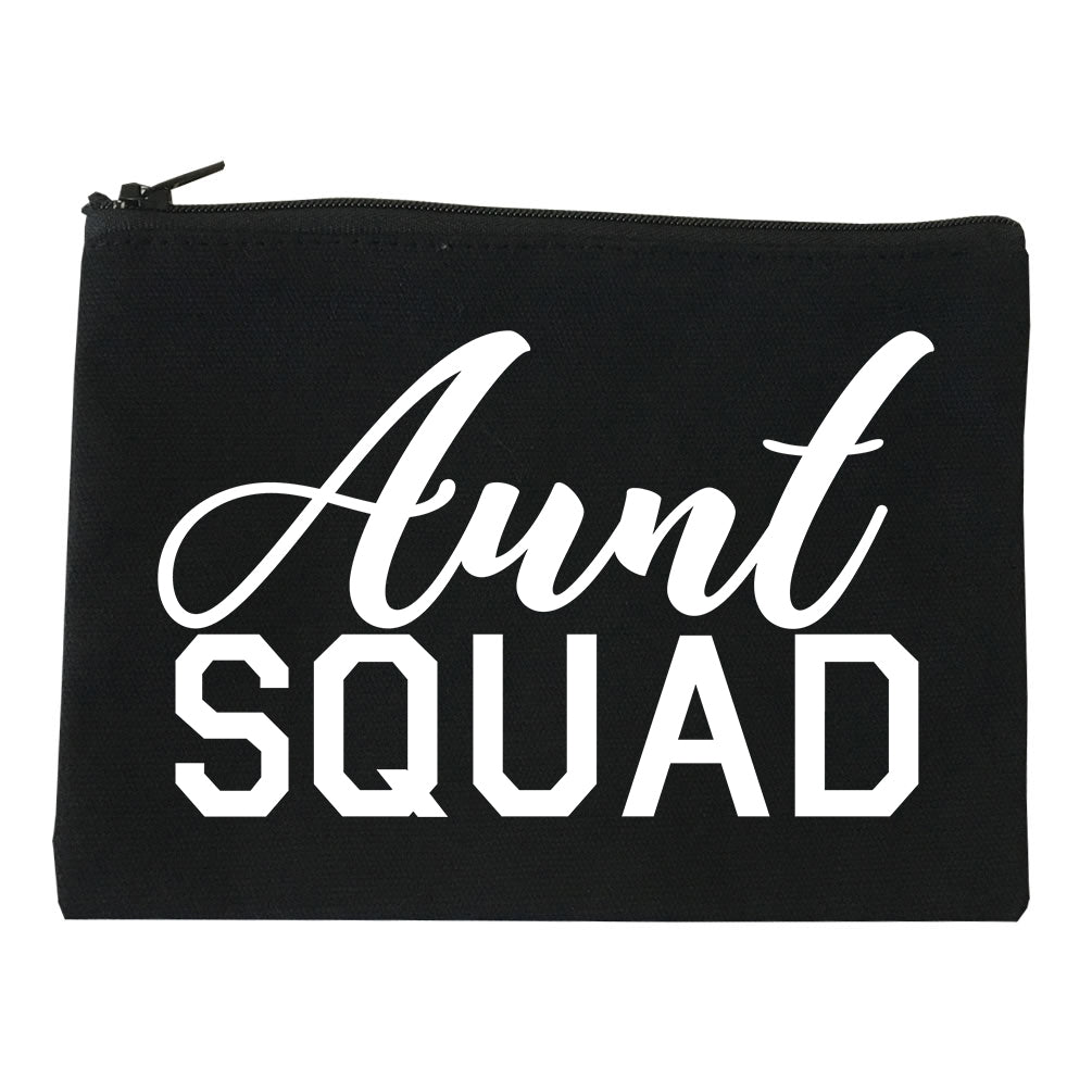 Aunt Squad Auntie Black Makeup Bag