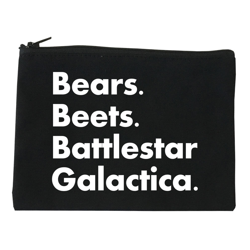 Bears Beets Battlestar Galactica Black Makeup Bag