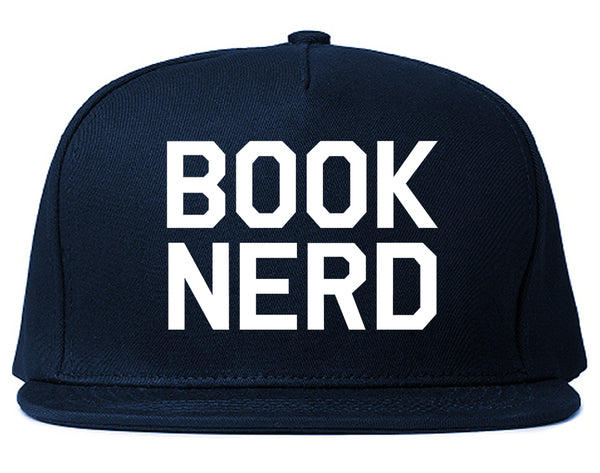 Book Nerd Reading Blue Snapback Hat