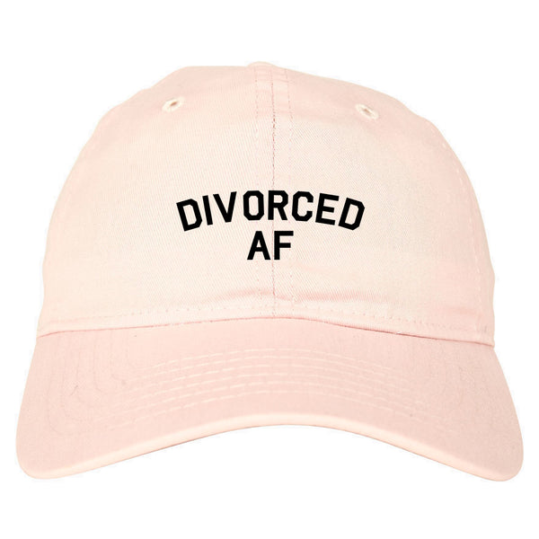 Divorced AF Divorce Break Up Pink Dad Hat