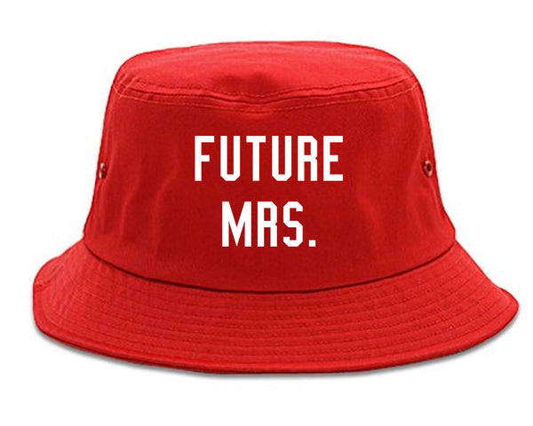 Future Mrs Bride Bridal Shower red Bucket Hat