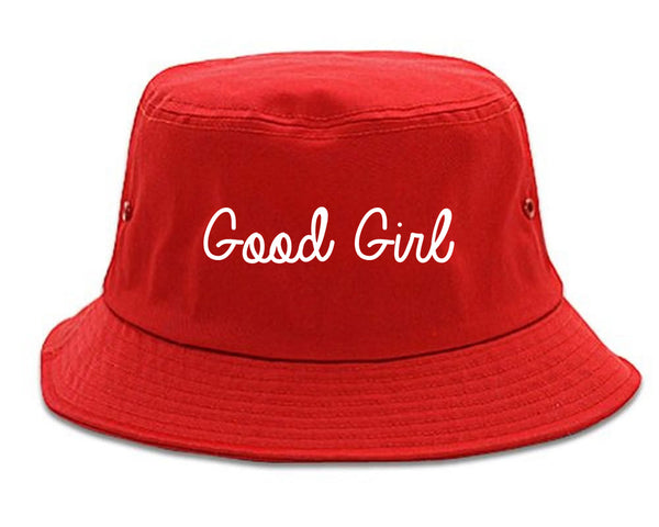 Good Girl Red Bucket Hat