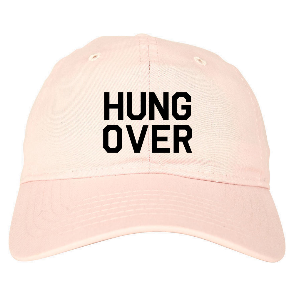 Hungover Drinking Pink Dad Hat