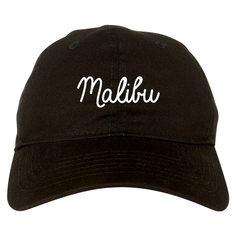 Malibu California Chest black dad hat