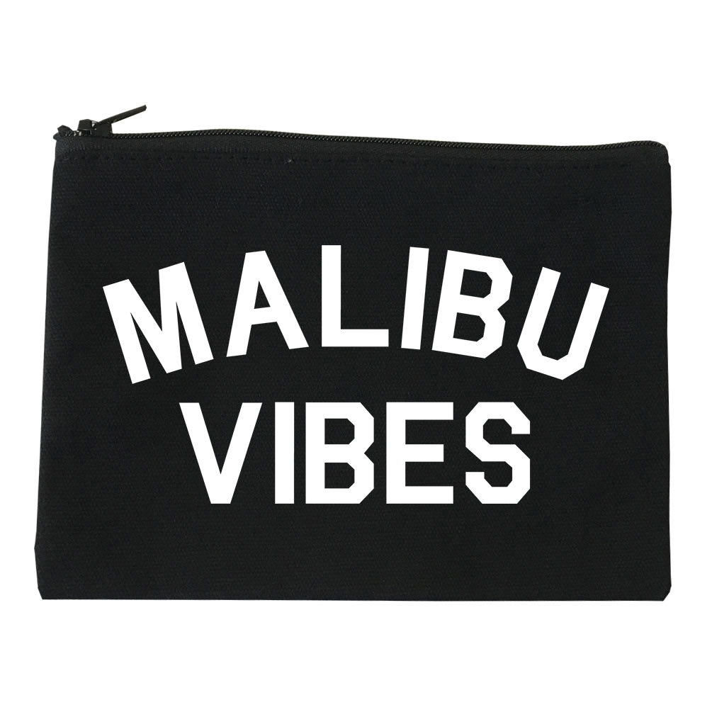 Malibu Vibes Cali California black Makeup Bag