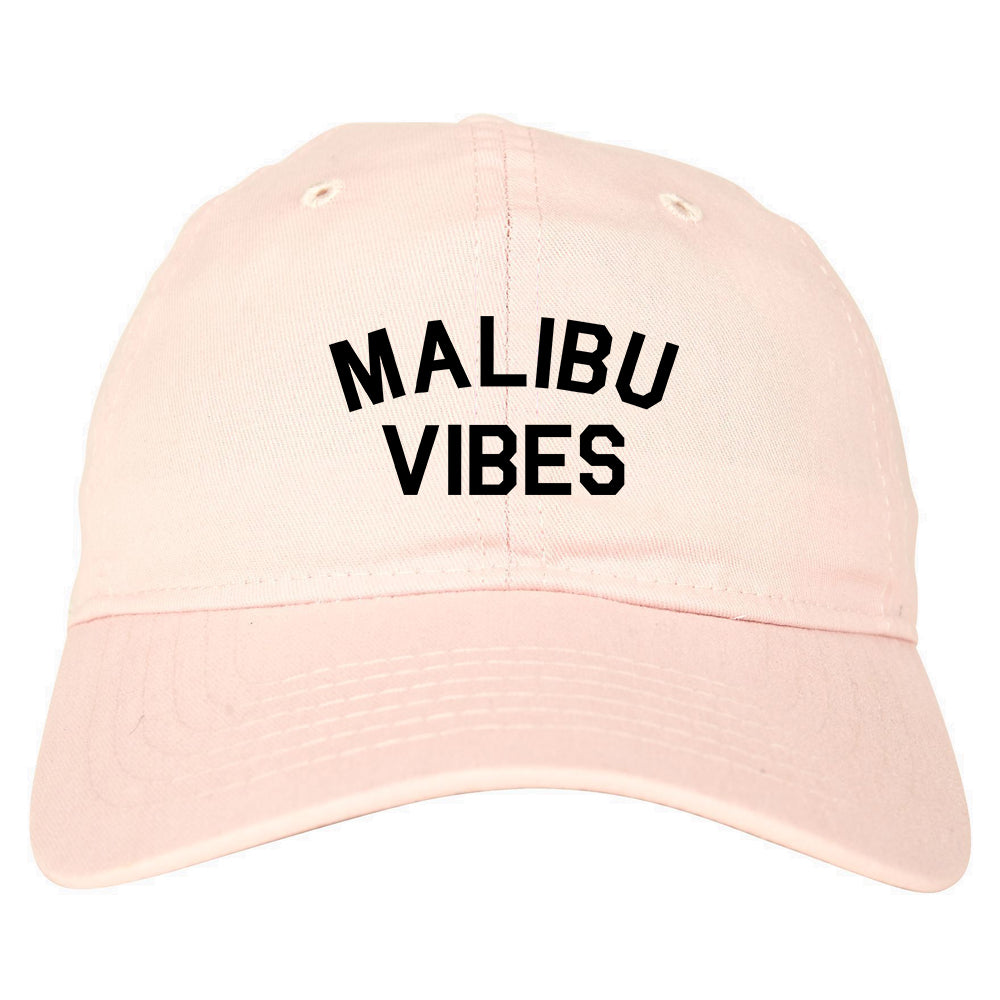Malibu Vibes Cali California pink dad hat