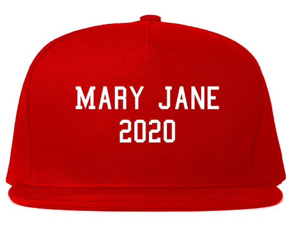 Mary Jane 2020 Snapback Hat Red