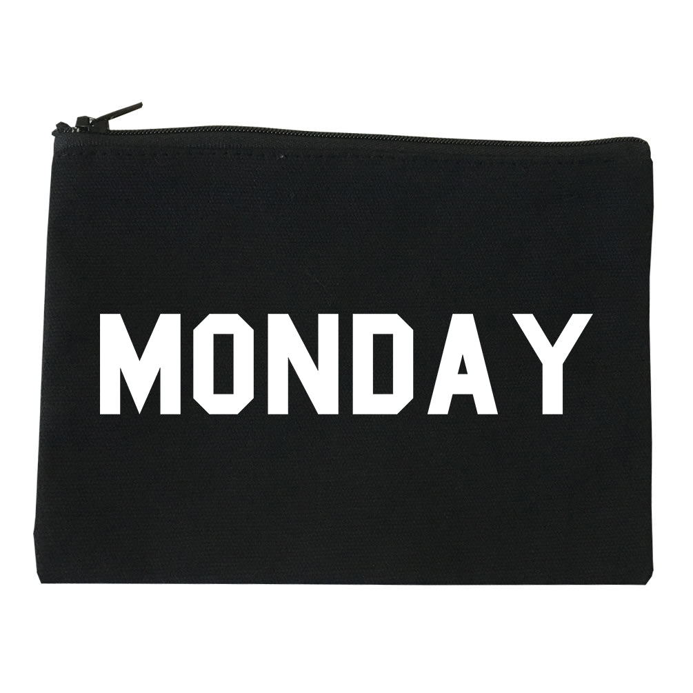 Monday Days Of The Week black Makeup Bag