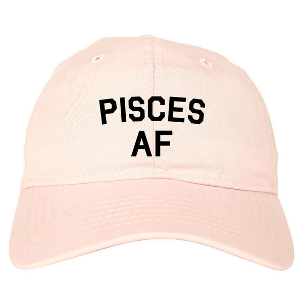 Pisces AF Astrology Sign Pink Dad Hat