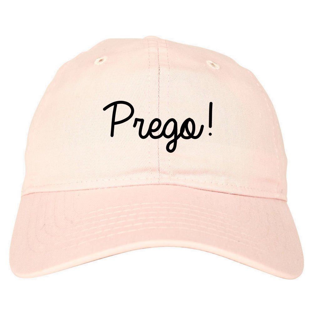 Prego Pregnancy Announcement Dad Hat Pink