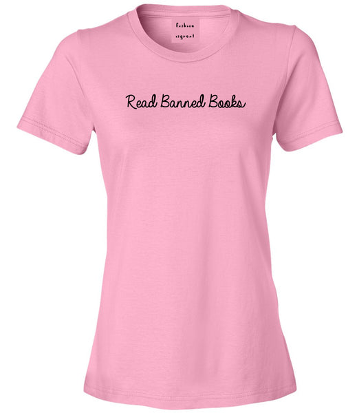 Read Banned Books Pink T-Shirt