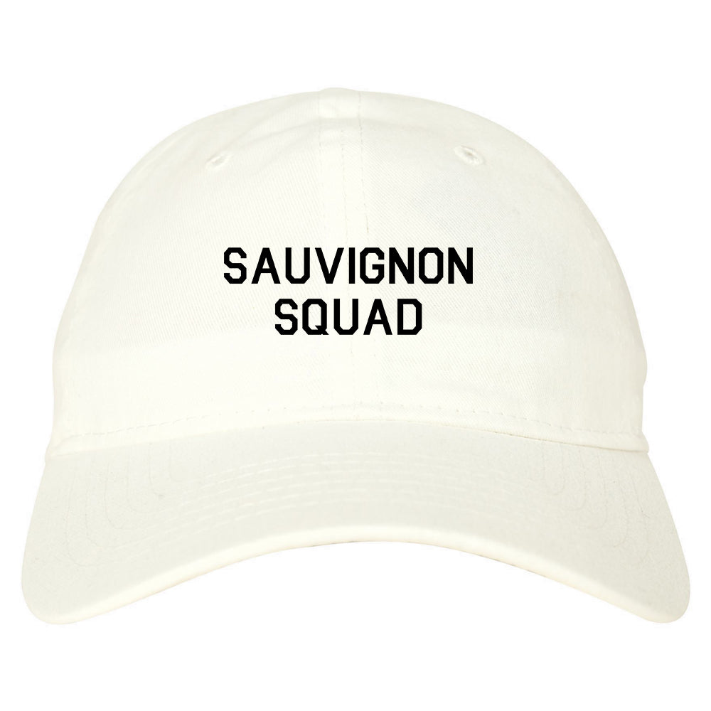Sauvignon Squad Bachelorette Party White Dad Hat