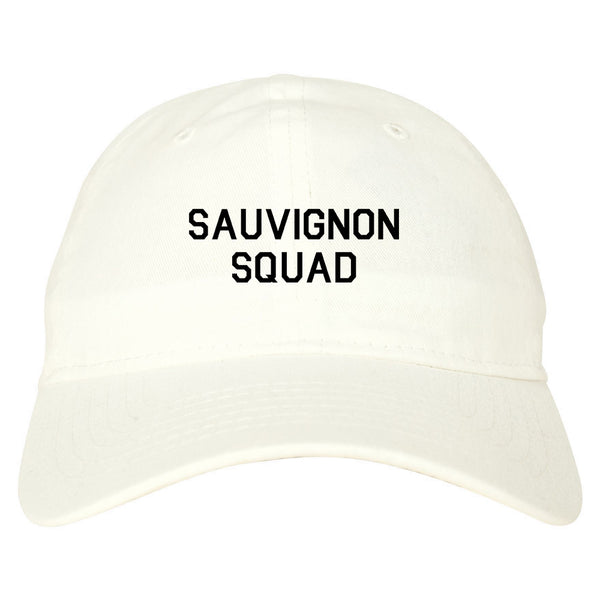 Sauvignon Squad Bachelorette Party White Dad Hat