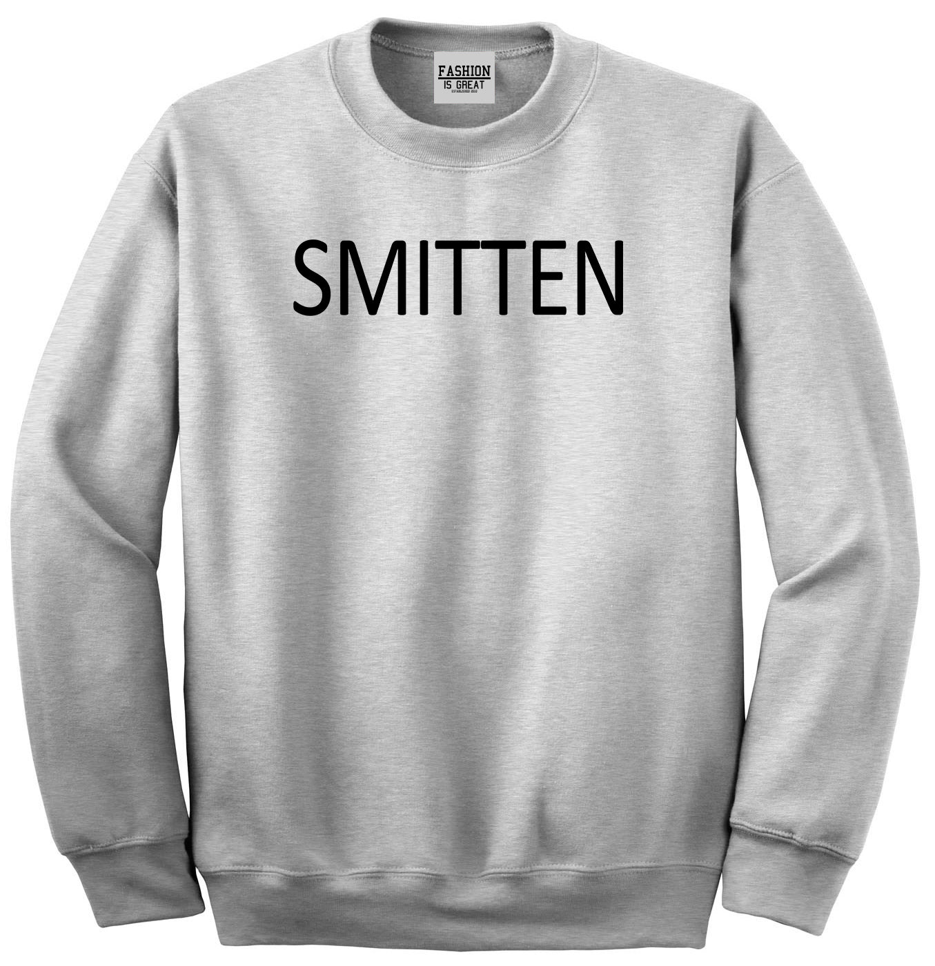 Smitten Kitten Grey Crewneck Sweatshirt