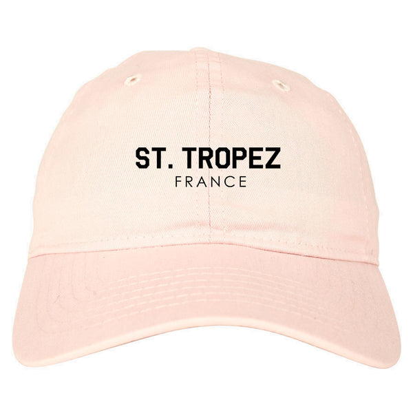 St Tropez France Dad Hat Pink