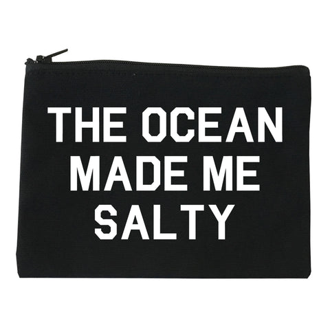The Ocean Made Me Salty Vacation Makeup Bag Red