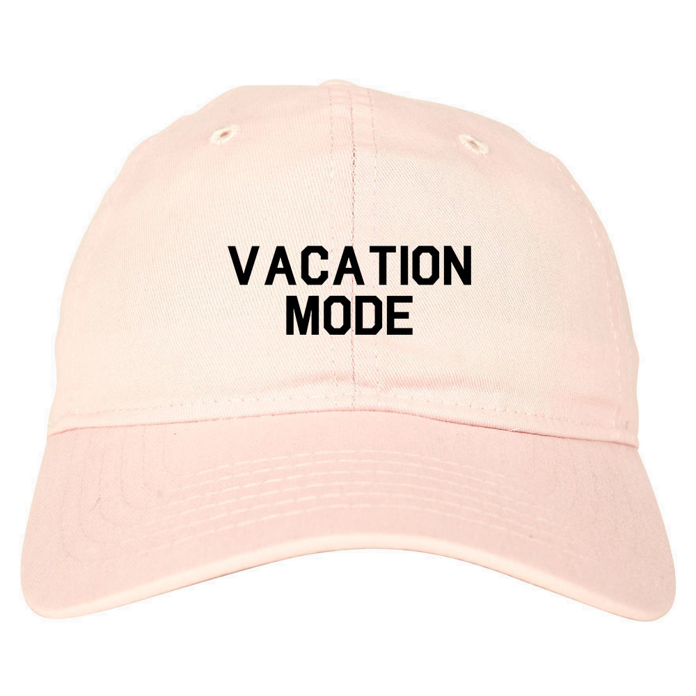 Vacation Mode Pink Dad Hat