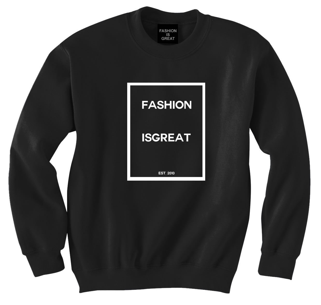 Fashionisgreat Block Logo Sweatshirt