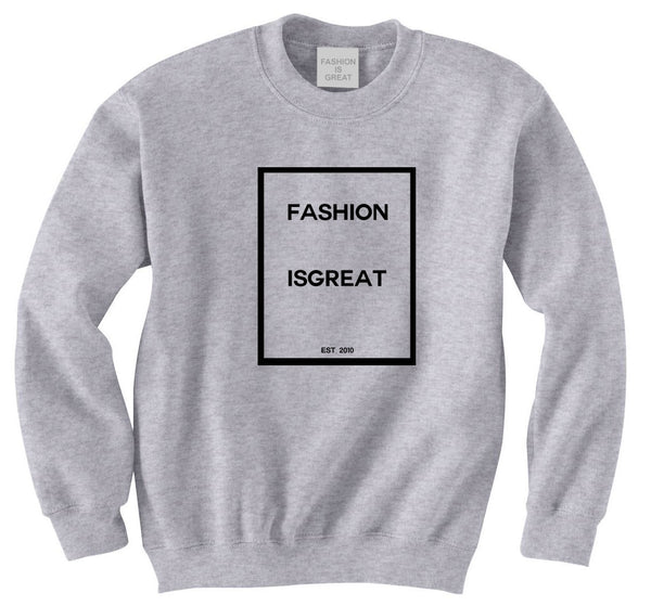Fashionisgreat Block Logo Sweatshirt