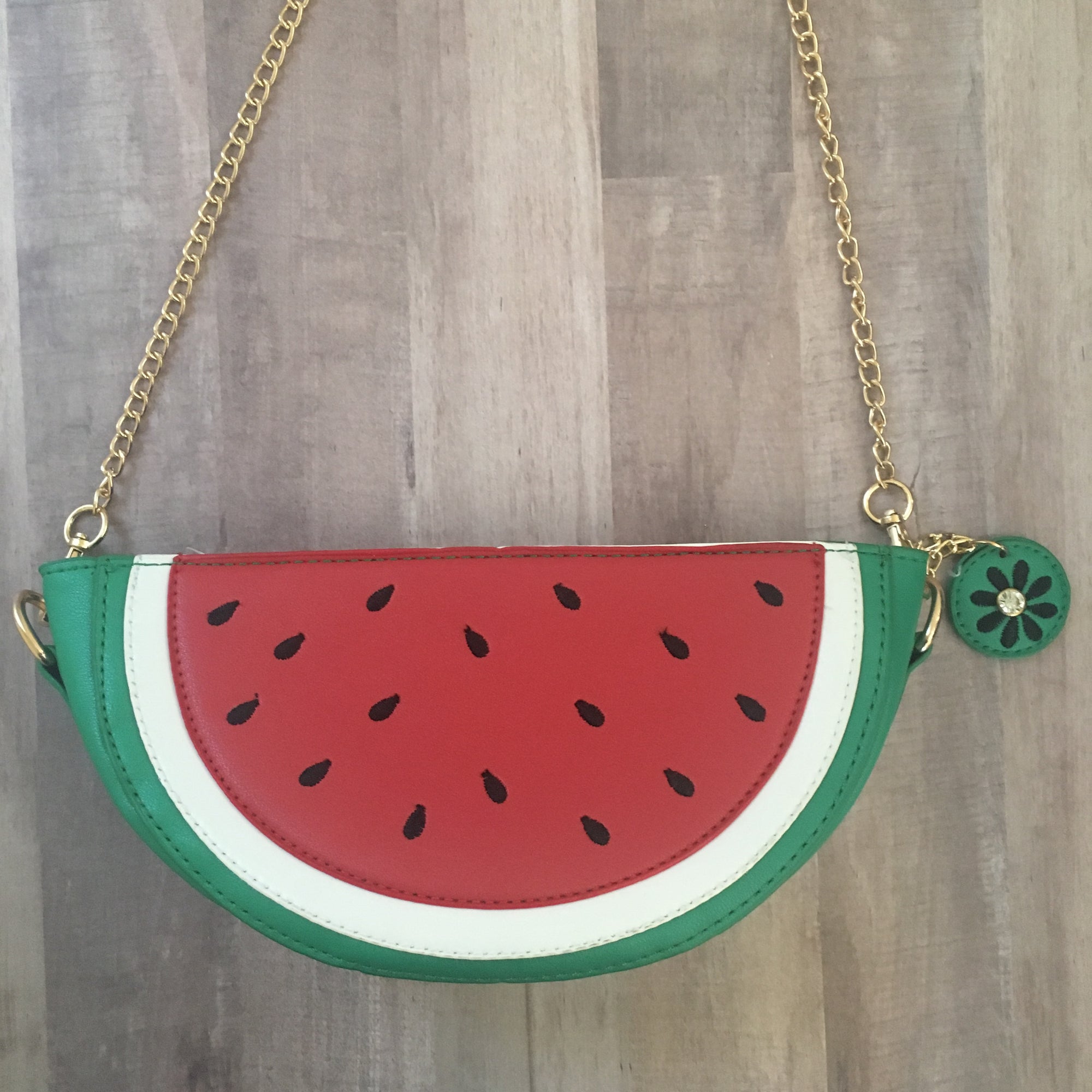 Watermelon Slice Crossbody Bag