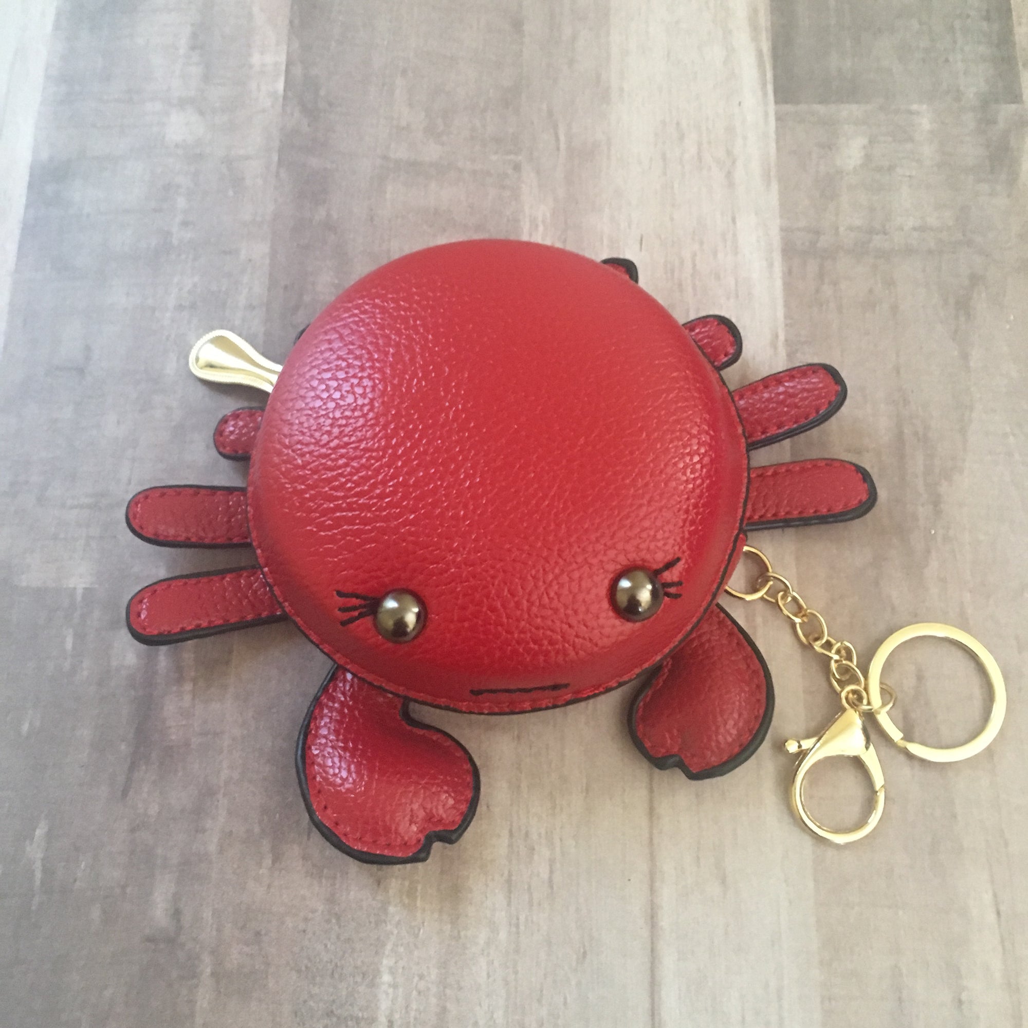 Crab Bag Charm