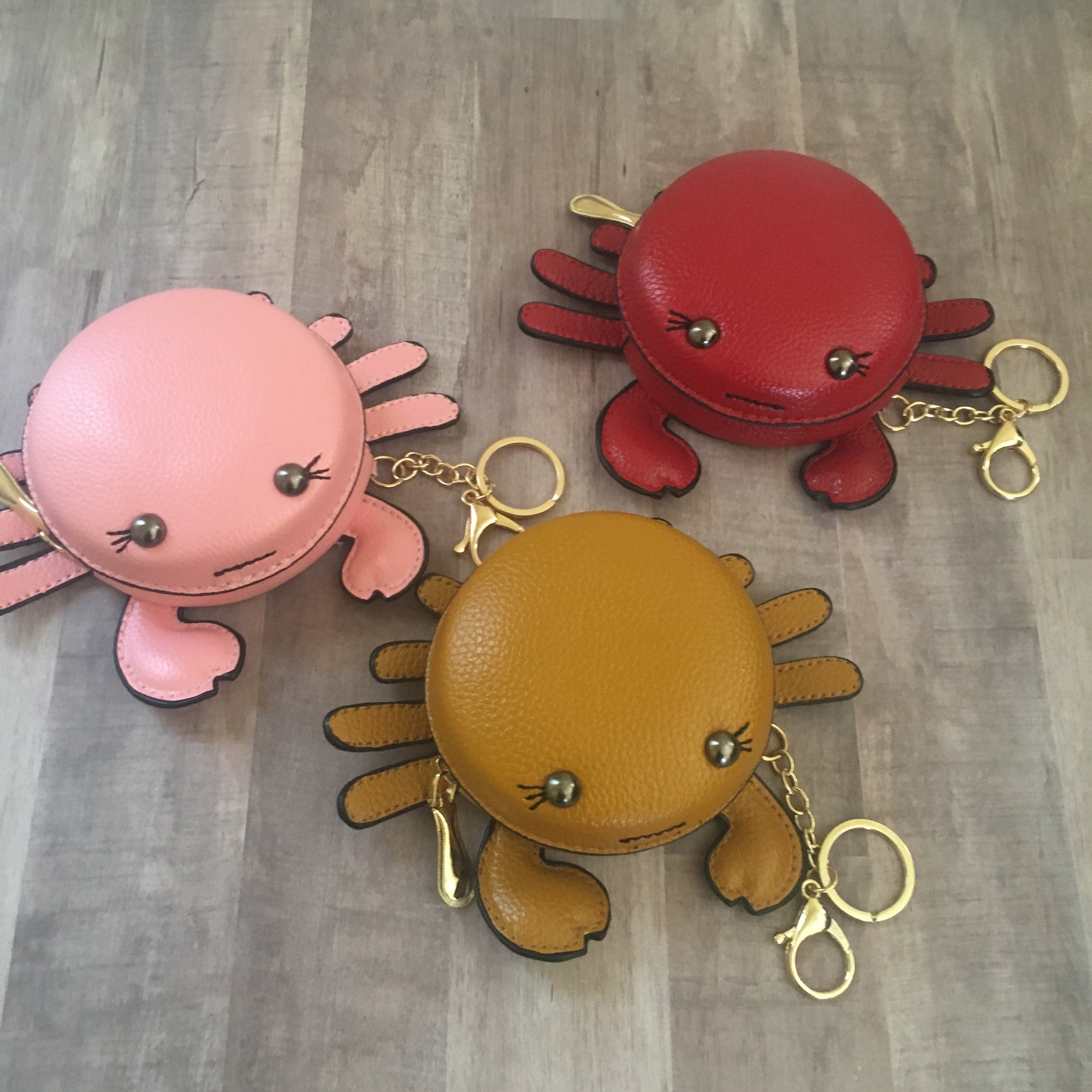 Crab Bag Charm