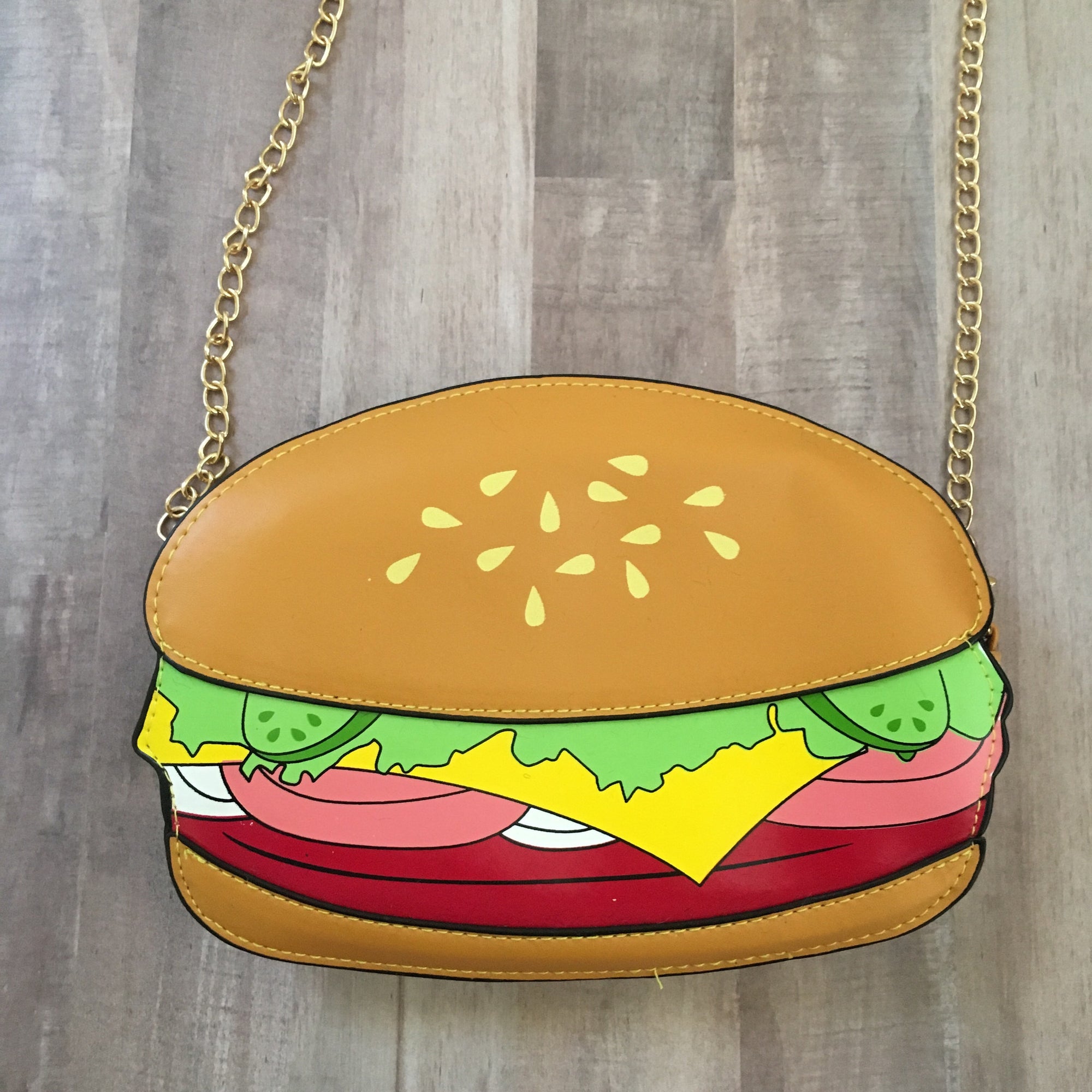 Hamburger Crossbody Bag