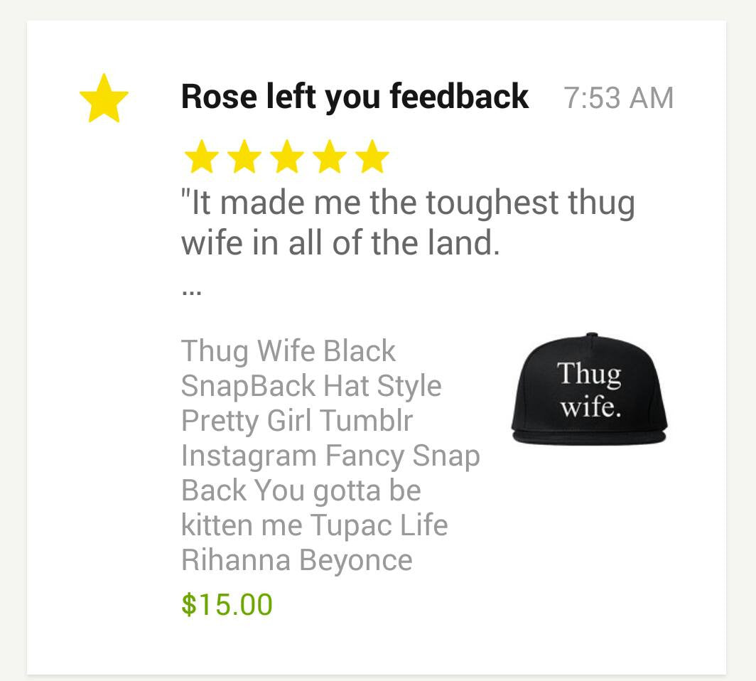 Thug Wife Snapback
