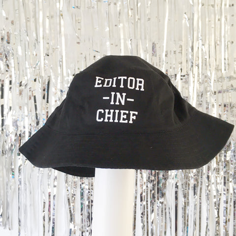Editor In Chief Bucket Hat
