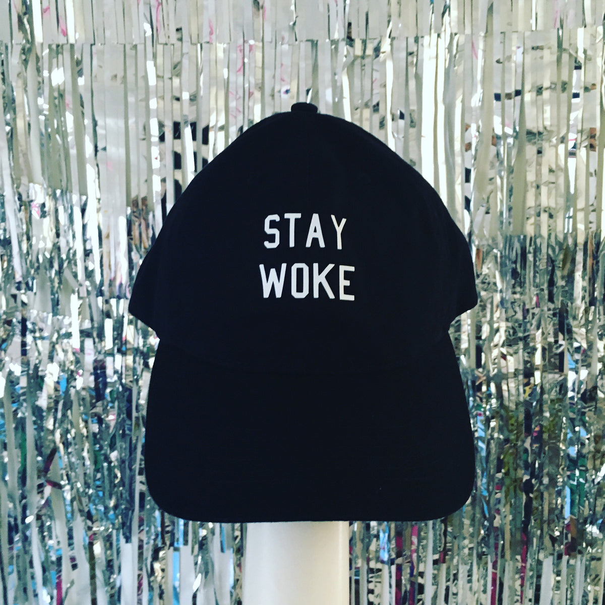 Stay Woke Dad Hat