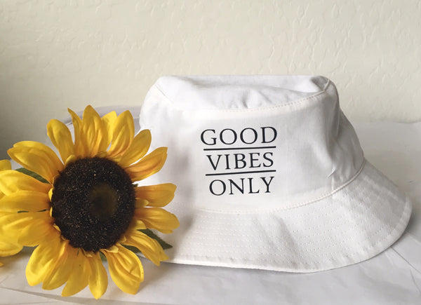 Good Vibes Only Bucket Hat