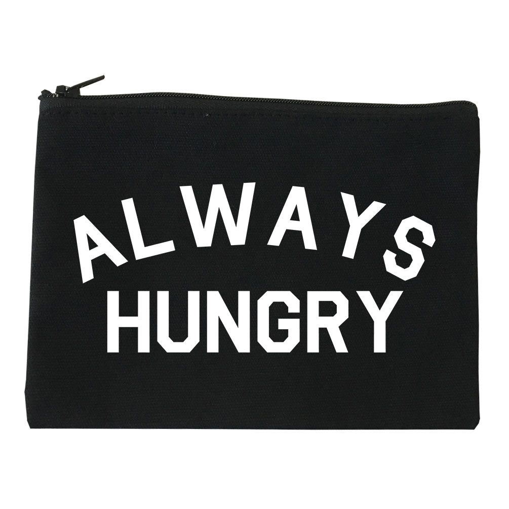 Always Hungry Food black Makeup Bag