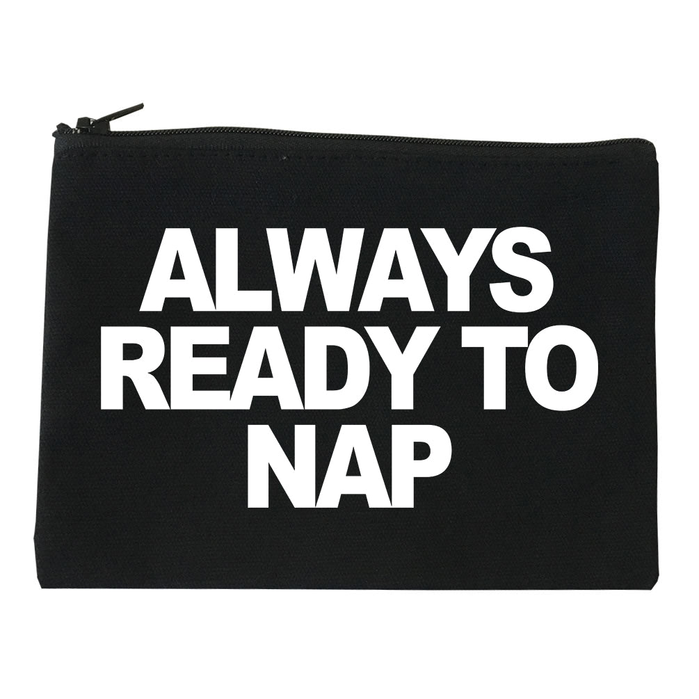 Always Ready To Nap Makeup Bag Red