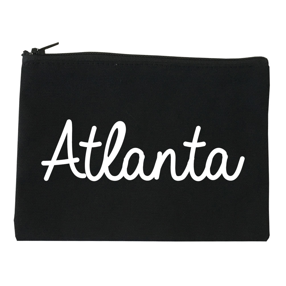 Atlanta ATL Script Chest black Makeup Bag
