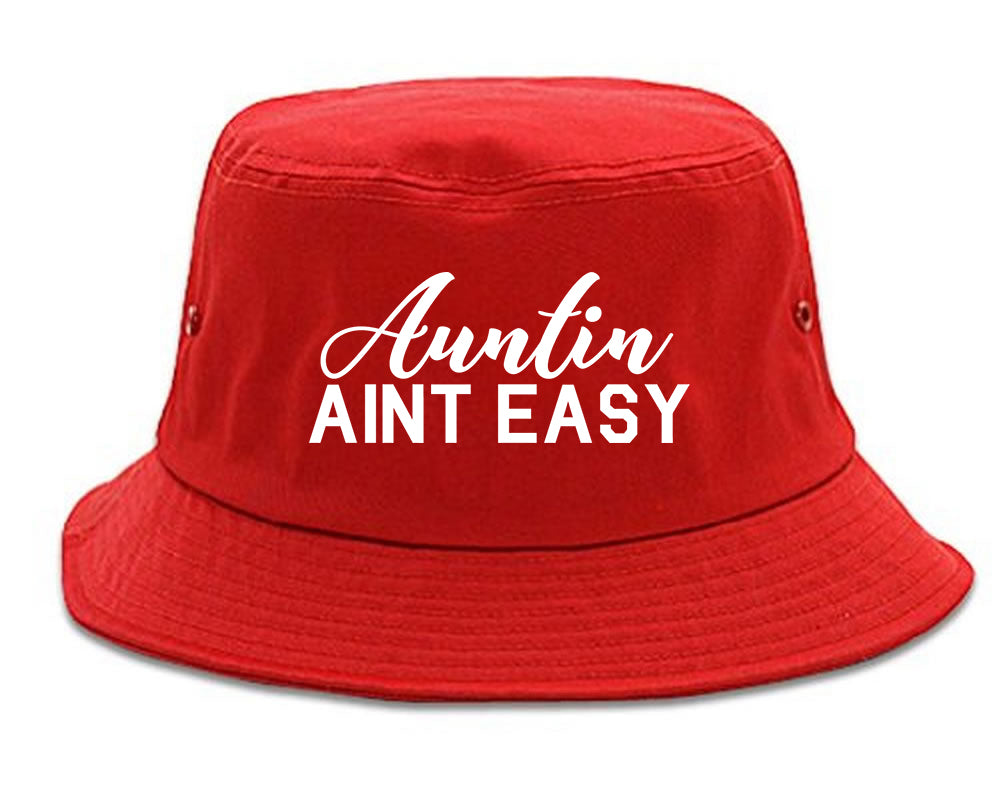 Auntin Aint Easy Aunt Red Bucket Hat
