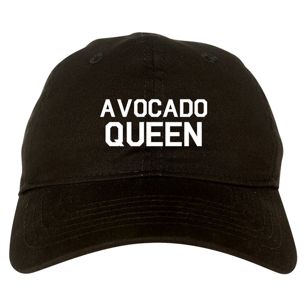 Avocado Queen Vegan Black Dad Hat