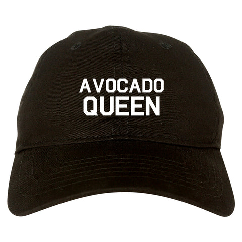 Avocado Queen Vegan Black Dad Hat