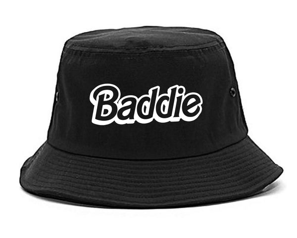 Baddie Bad Girl Bucket Hat Black