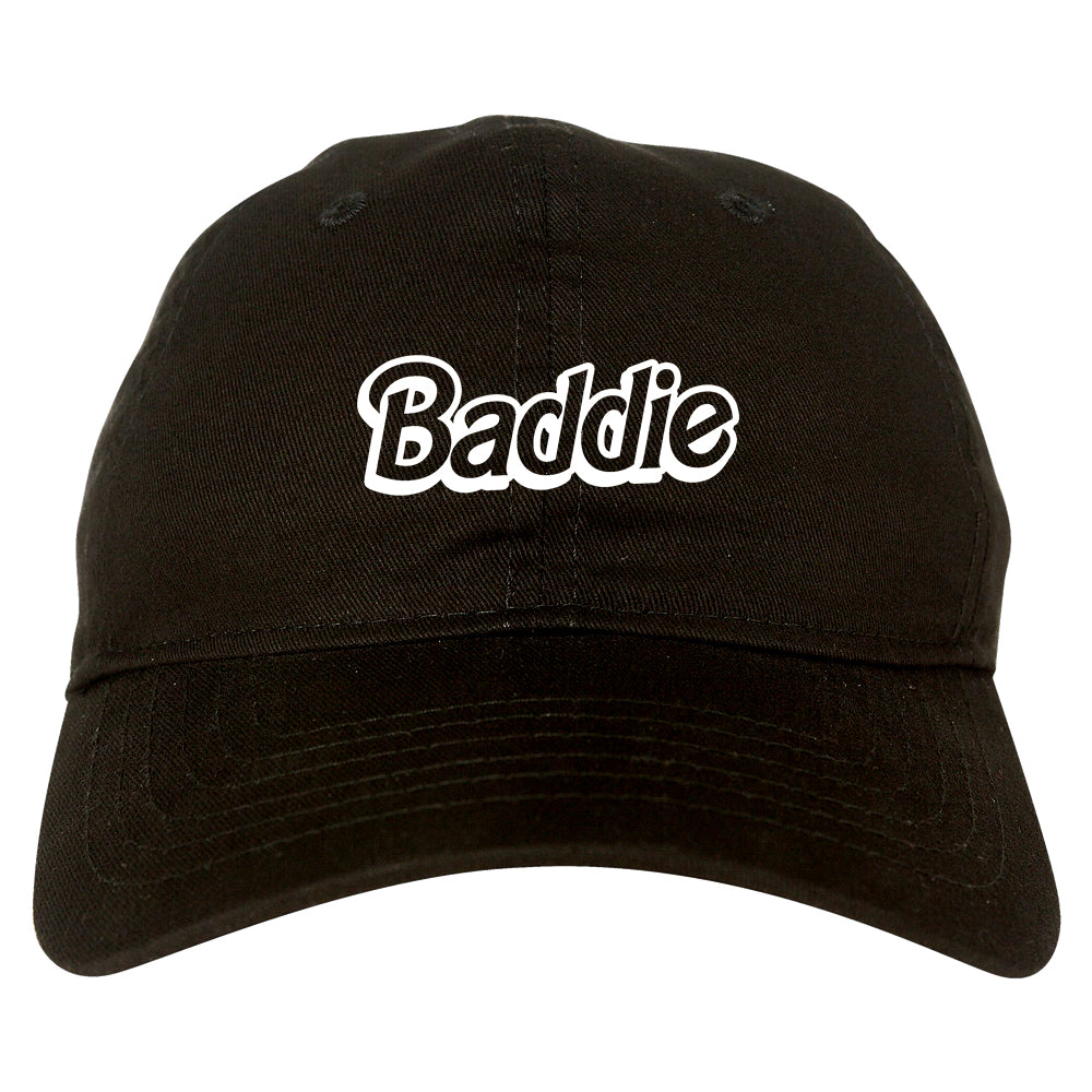 Baddie Bad Girl Dad Hat Black