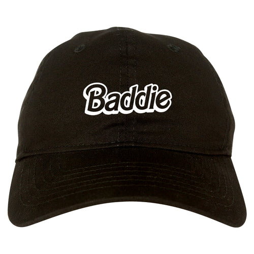Baddie Bad Girl Dad Hat Black