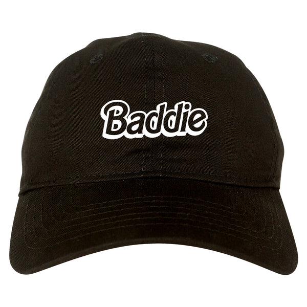 Baddie Bad Girl Dad Hat Black