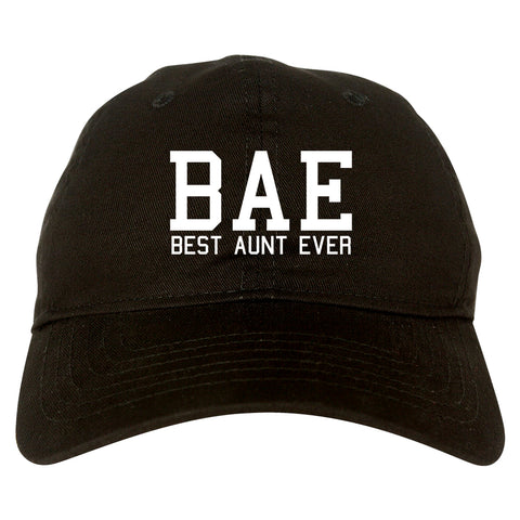 Bae Best Aunt Ever black dad hat