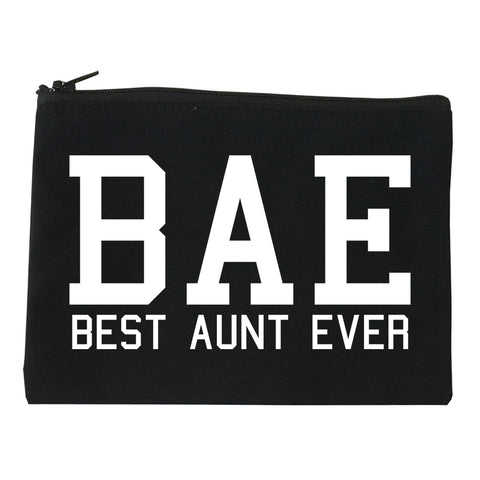 Bae Best Aunt Ever black Makeup Bag