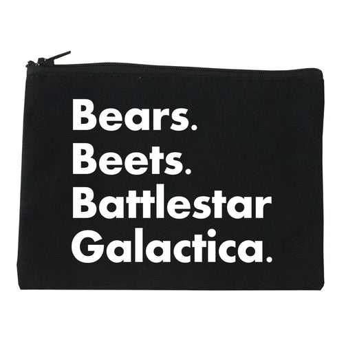 Bears Beets Battlestar Galactica Black Makeup Bag